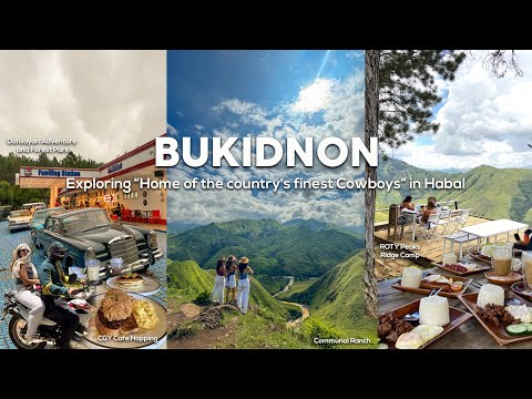 BUKIDNON 4D3N Budget and Itinerary | Habal Tour Communal Ranch ROTY Dahilayan Park + Cafe Hopping