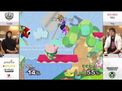HFLAN - Prinz (Jigglypuff) Vs. Feradit (Fox) - Pools - Melee Singles