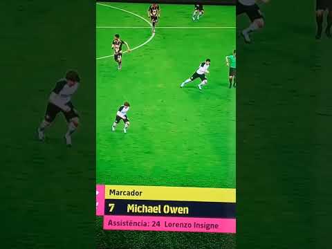 Michael owen acerta a coruja #efootball