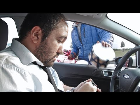 Trafikte Yaşayan Adam