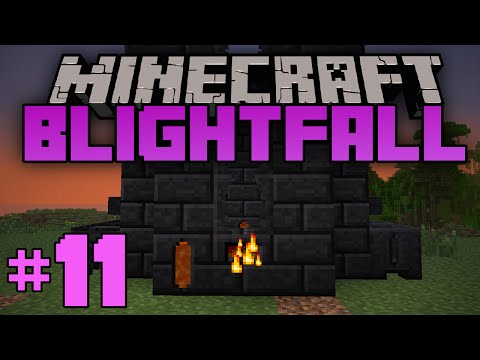 MineCraft- Blightfall [11] SMELTRY!