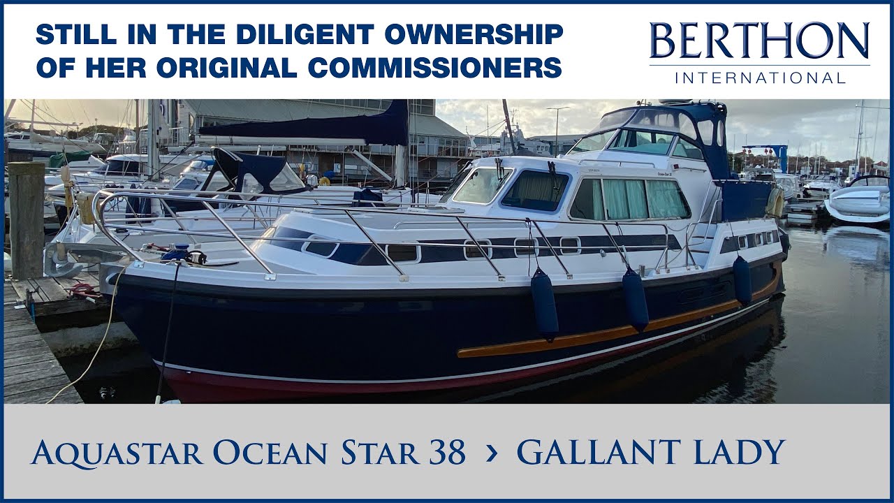 [OFF MARKET] Aquastar Ocean Star 38 (GALLANT LADY), with Hugh Rayner - Yacht for Sale - Berthon Int.