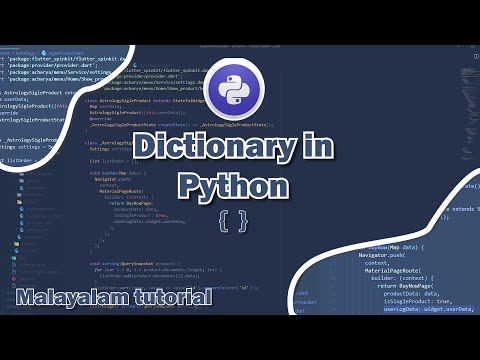 Dictionary In Python Malayalam Tutorial Jr Coding