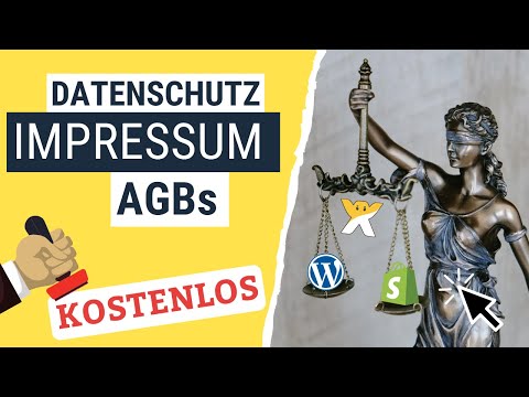 , title : 'Impressum, AGB und Datenschutzerklärung erstellen - Kostenlose Vorlagen für Rechtstexte'
