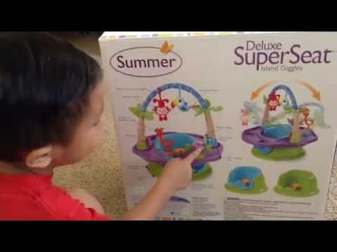 Unboxing Summer Deluxe SuperSeat Island Giggles