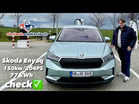 Fahrbericht Skoda Enyaq inklusive Ladekurve - wir haben das tschechische SUV ausgiebig getestet