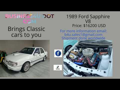 Ford Sapphire 1989 V8 YouTube