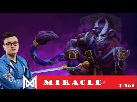 [DOTA 2] Nigma.Miracle- the RIKI [SAFELANE] [7.26C]