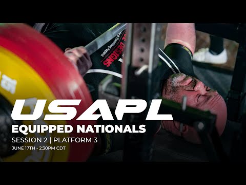 2023 USA Powerlifting Equipped Nationals - Session 2 Platform 3