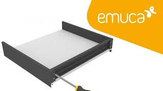 Como montar uma gaveta Concept com perfil traseira