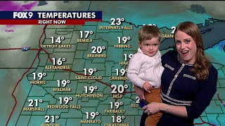 Jennifer McDermed brings family for last day at FOX 9