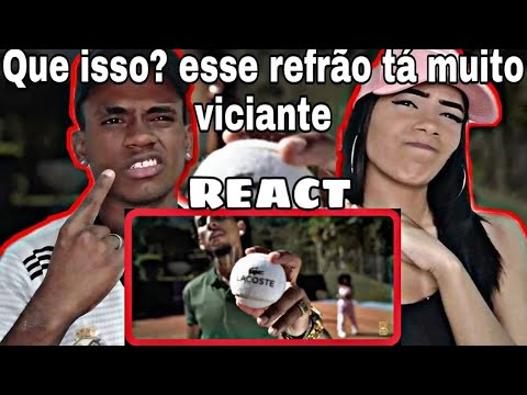 REACT | MD Chefe ft. DomLaike - Rei Lacoste (Clipe Oficial)