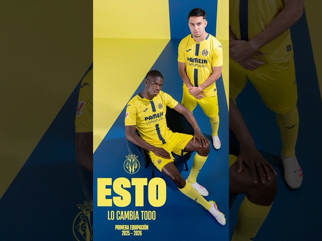 Vídeo relacionado con Villarreal CF - Camiseta de fútbol para hombre 2025-2026, amarillo, M