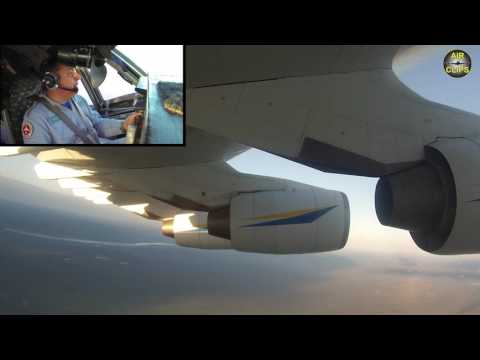 MUST SEE!!!! SIX ENGINES, WORLD'S BIGGEST! An-225 Mriya 600TONS! Multicam, COCKPIT  VIEW [AirClips]