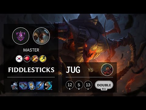 Fiddlesticks Jungle vs Graves - KR Master Patch 10.14