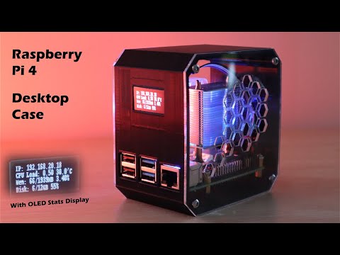DIY Raspberry Pi Desktop Case With 