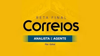 Reta Final Correios - Analista Pós-Edital: Produção, Redes, Suporte Banco de Dados, Suporte Sistemas