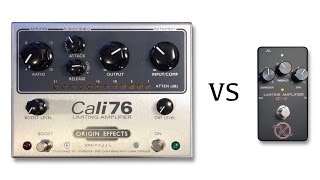 Video thumbnail for Origin Effect Cali76 vs Keeley GC-2 Limiting Amplifier by shnobel
