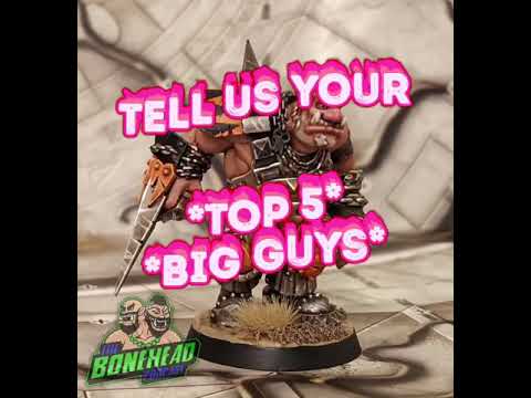 Blood Bowl Giveaway - Top 5 Big Guy Players!
