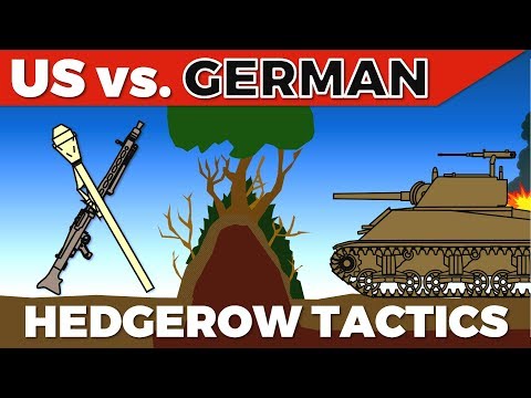US vs. German Hedgerow Tactics – Stuck in Normandy