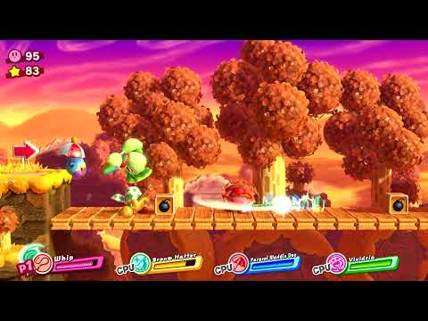 Kirby Star Allies - Planet Earthfall playthrough