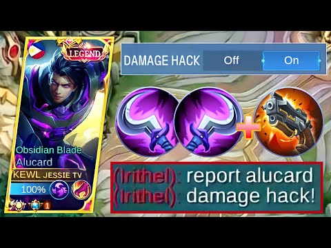 ALUCARD DAMAGE HACK BUILD🔥