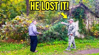 Angry Neighbor STORMS Over and DEMANDS I Stop HELPING..