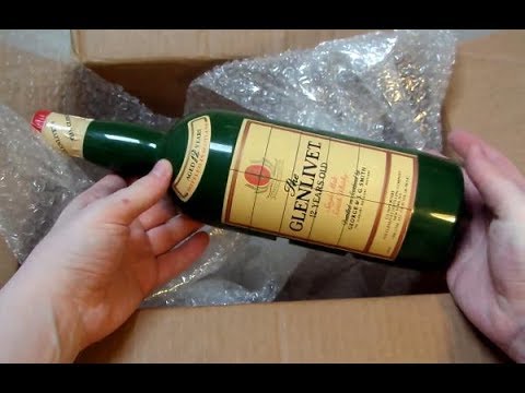 ebay Unboxing: Rare 3D Tile Sliding Glenlivet Scotch Whisky Bottle Puzzle