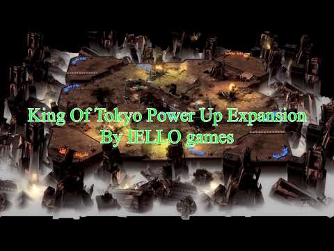 Unboxing of Kings Of Tokyo Power Up expansion by iello