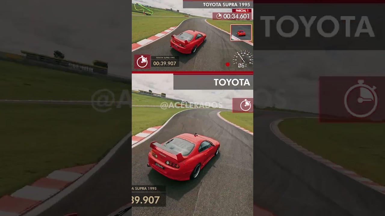#TBT: VOLTA RÁPIDA DO TOYOTA SUPRA COM RUBENS BARRICHELLO! 😱🚘🏁