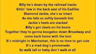 Bruce Springsteen - New York City Serenade with Lyrics