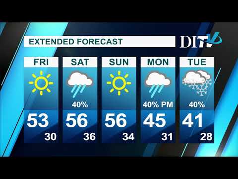 DITV Weather: October 25th, 2019