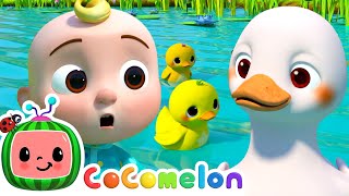 Download lagu Five Little Ducks - Option 2 | CoComelon Furry Friends | Animals for Kids mp3