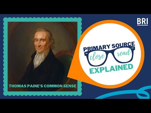 The American Experiment: Thomas Paine’s Common Sense and Call for Independence