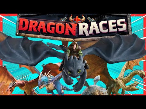 🐲 How to Train Your Dragon 🐉 Brain Break Workout | PE with Movement & Fun | Races Fitness🏁