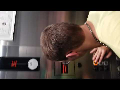 Kone KSS 500 Hydraulic elevator at CWRU Tinkham Veale University center Cleveland Ohio Part 1