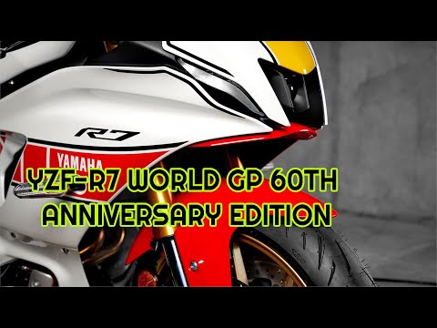 2022 YAMAHA YZF R7 WORLD GP 60TH ANNIVERSARY EDITION