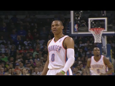 2014.03.04 - Russell Westbrook Triple-Double Full Highlights vs 76ers - 13 Pts, 14 Assists, 10 Reb