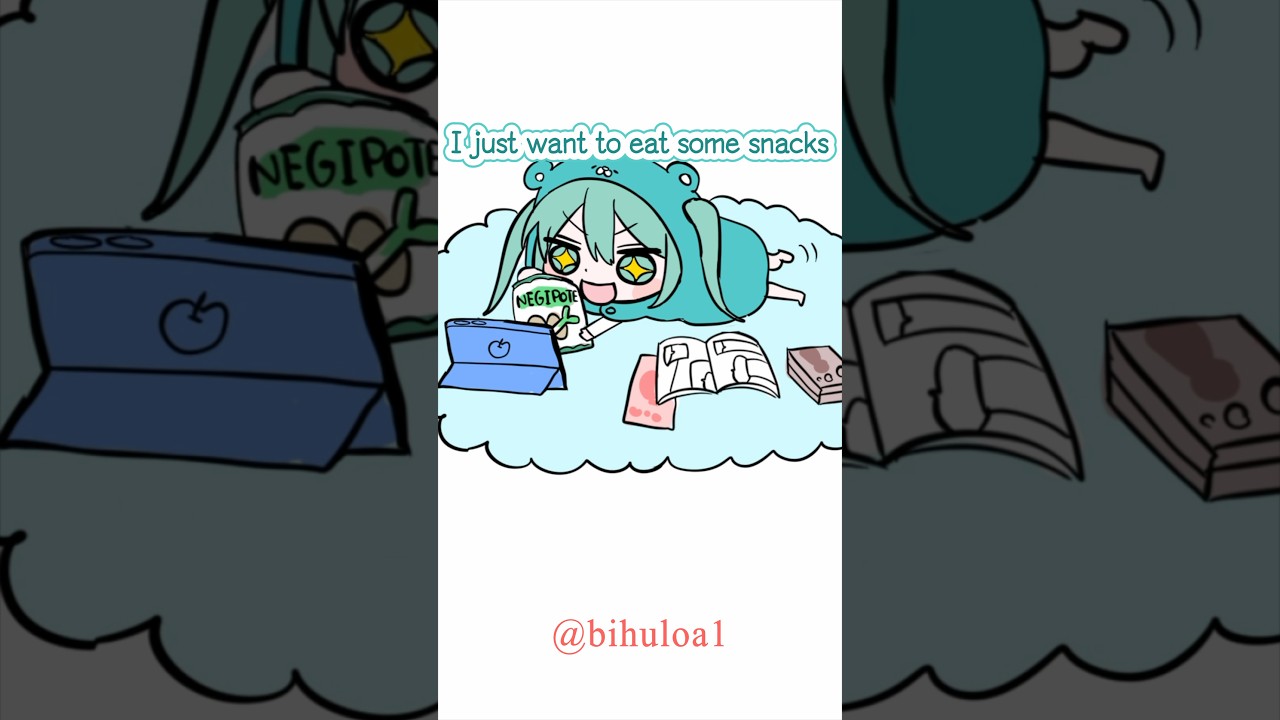 【創作】ループザルームミクpart2… #初音ミク #重音テト #漫画動画  #アニメーション #shorts