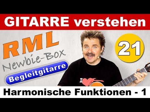 RML Newbie-Box Begleitgitarre 21 - Harmonische Grundfunktionen 01