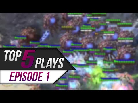 StarCraft 2: TOP 5 Plays - Episode 1