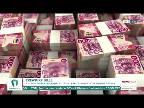 Treasury Bills Attract GH¢10.5 Billion in Bids Despite Lower Acceptance Rate