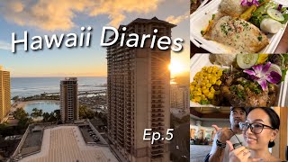 Travel Vlog || Checked in Hilton Hawaiian Village Kalia Tower #KaliaTower#ハワイ#BlueWaterShrimp #ヒルトン