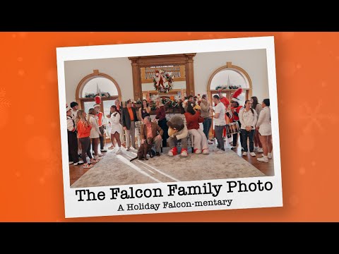 The Falcon Family Photo: A BGSU Holiday Falcon-mentary