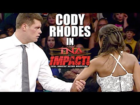 What on earth was Cody Rhodes doing in the Impact Zone?