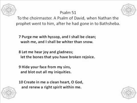 Psalm 51 ESV - English Standard Version - YouTube