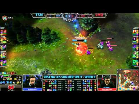 Bjergsen Yasuo VS Xiaoweixiao Khazix 1 vs 1 Duel   League Of Legends 2014 NA LCS Summer MUST SEE