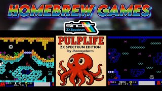 Pulplife - New ZX Spectrum Game 2025
