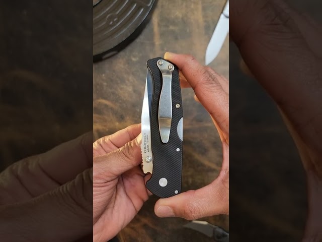 Vídeo relacionado con Cold Steel Air Lite 3.5" AUS10A Tanto Point Blade 4.5" G-10 Handle Everyday Carry Compact Pocket Folding Knife, Boxed