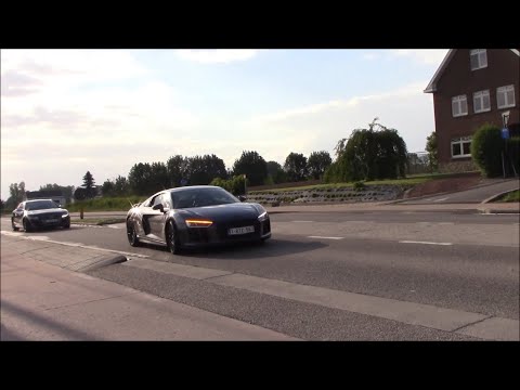Audi R8 V10 Plus with Capristo Exhaust